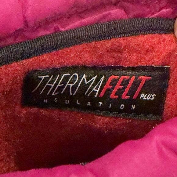 New The North Face Alpenglow IV Kids US 5 EU37 Waterproof Snow Boots Winter Pink - Picture 8 of 10